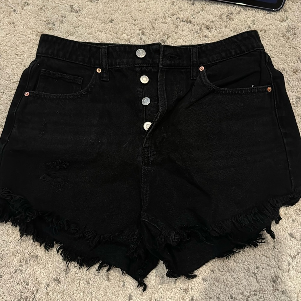 Wild Fable black high rise shorts.